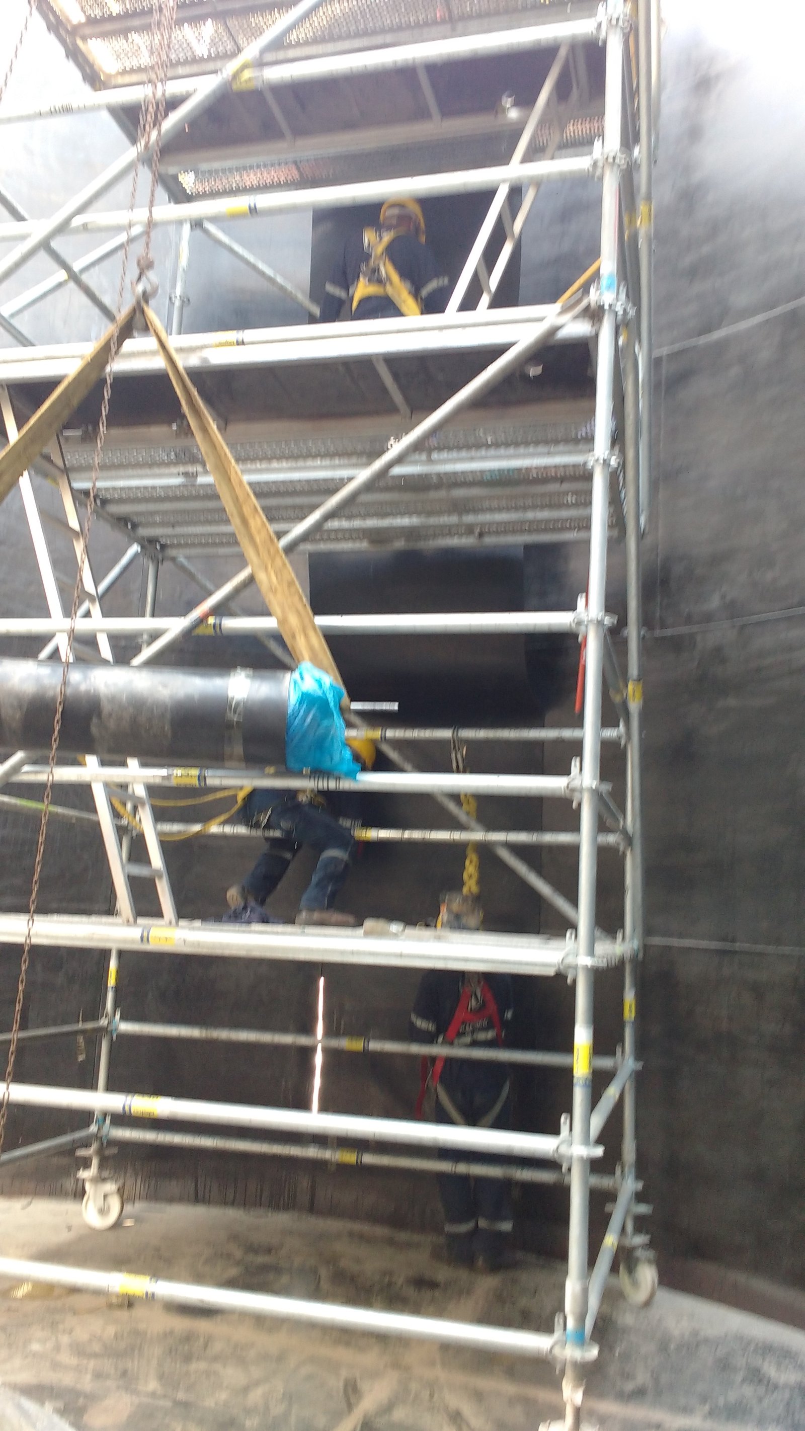 Revestimiento de Tanque TK-0 de 25'×25'